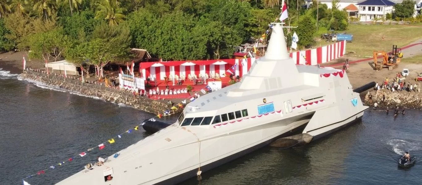 Golok: Καθελκύστηκε από την Ινδονησία το φουτουριστικό πλοίο